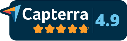 Capterra rating 4.9